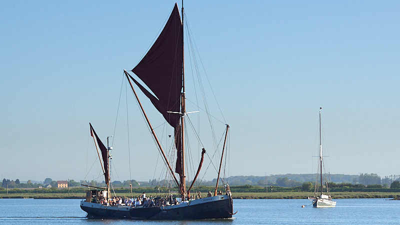 Topsail Charters Sailing Barge, Maldon, Essex